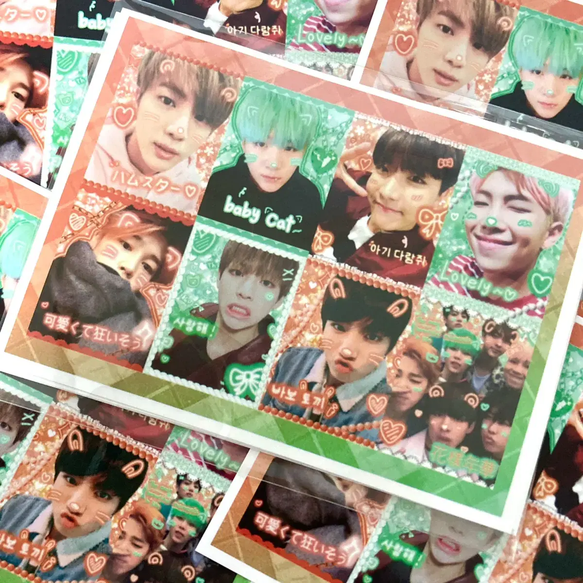 [BTS Purikura] Hwayang Yeonhwa Boy Group Purikura