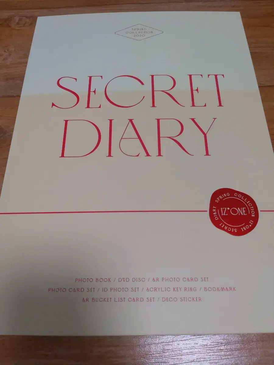 IZ*ONE Secret Diary Photo Album