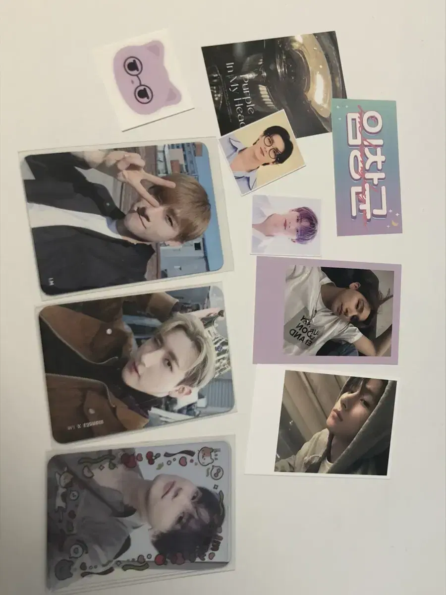 Monsta x i.m photocard, unofficial goods bulk wts