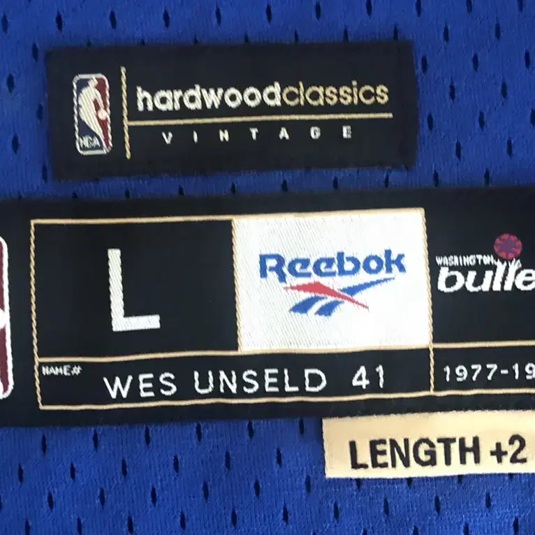 hardwood classics 워싱턴 블레츠 레전드 UNSELD 져지