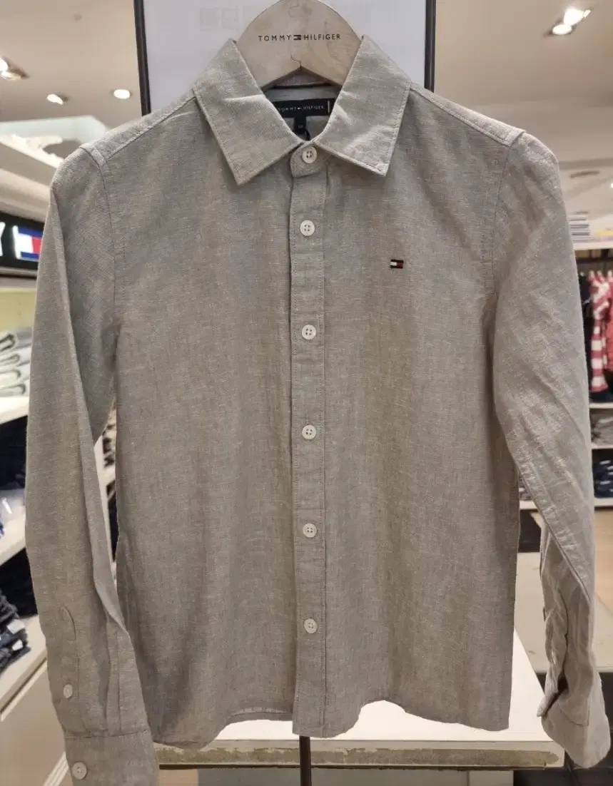 [New] Tommy Hilfiger Linen Shirt 14