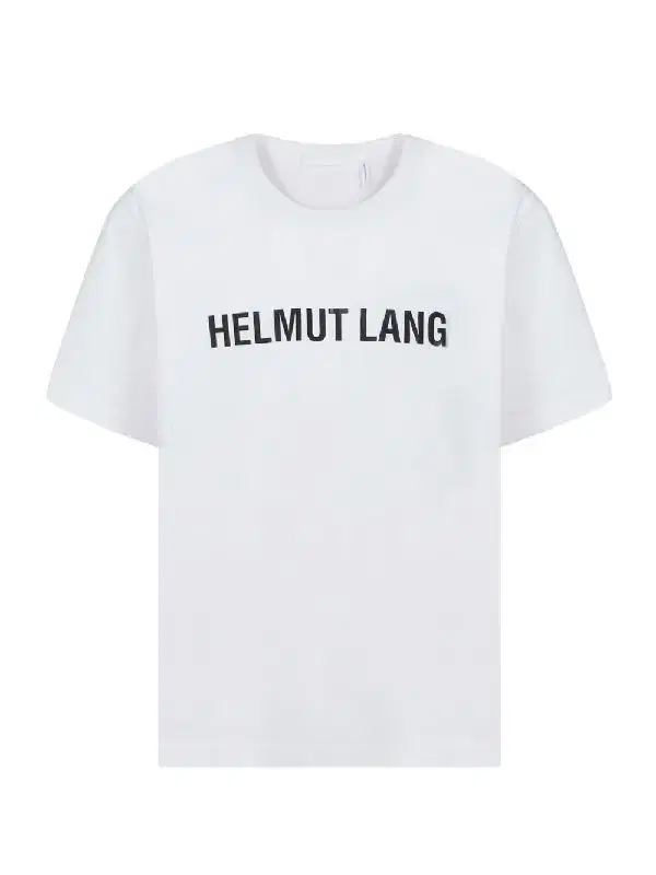 [XL] Helmut Lang Logo Short Sleeve White