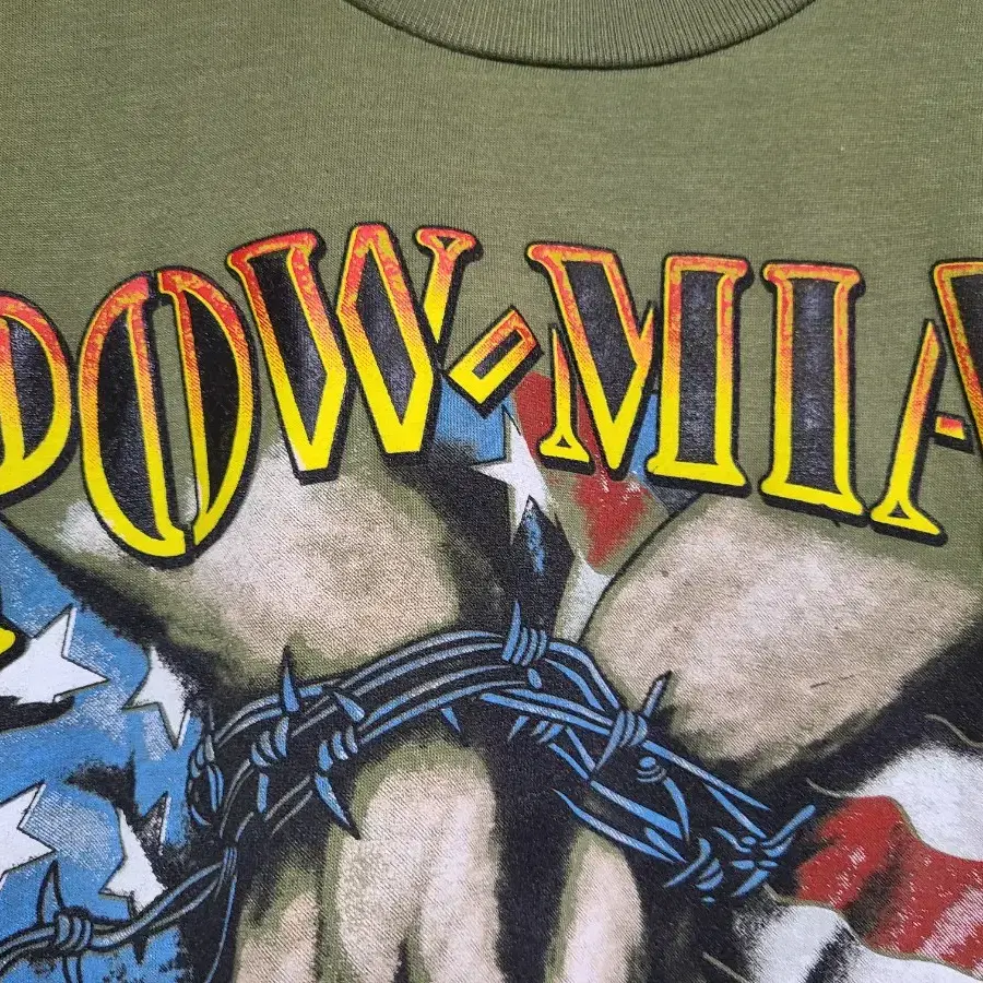 1989 pow mia 포우 미아 빈티지티셔츠