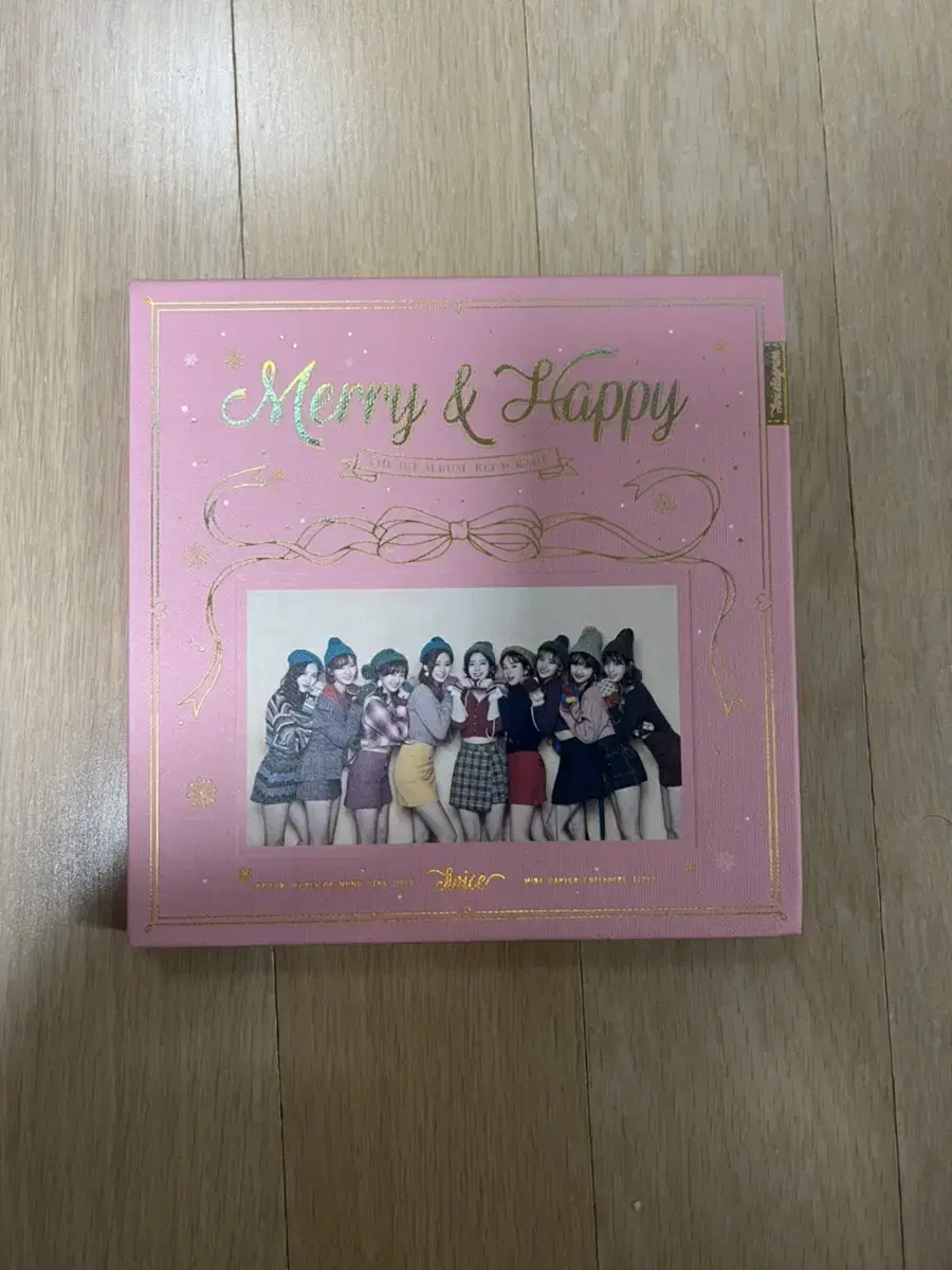 트와이스 merry & happy 앨범