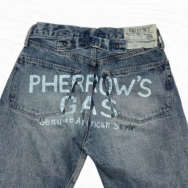 Pherrow's Gas Selvedge Denim Pants