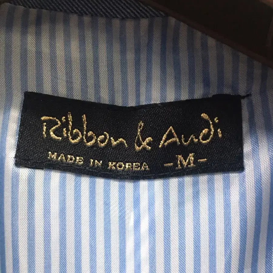 Ribbon&audi 자켓