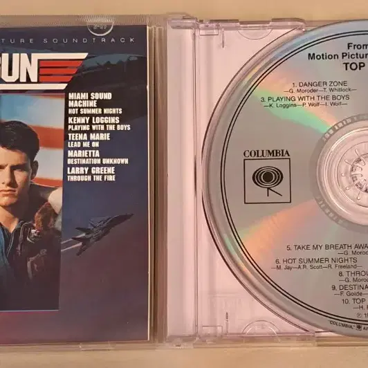 Top Gun 탑건 ost CD. 톰크루즈 Tom Cruise 2종