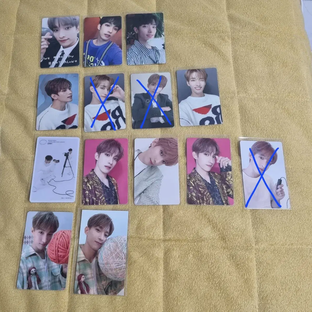 Seventeen dk Japan photocard wts Individual available