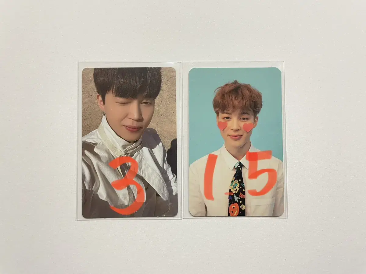 BTS jimin proof photocard wts