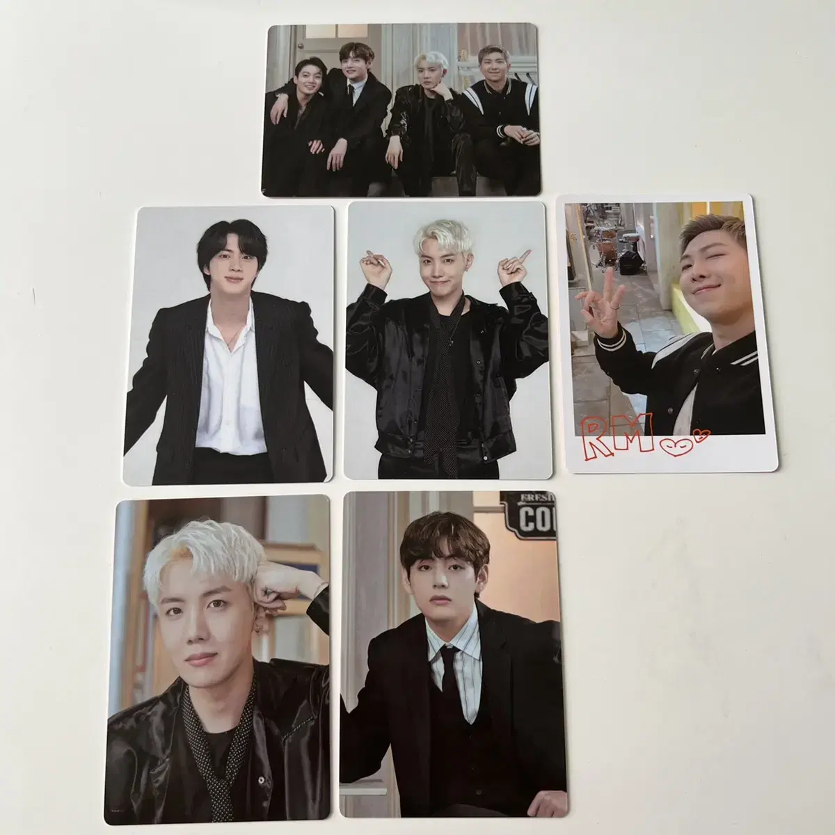 BTS Puttudan Mini Photocard Hoseok Seok Jin Taehyung Namjoon Unit WTS