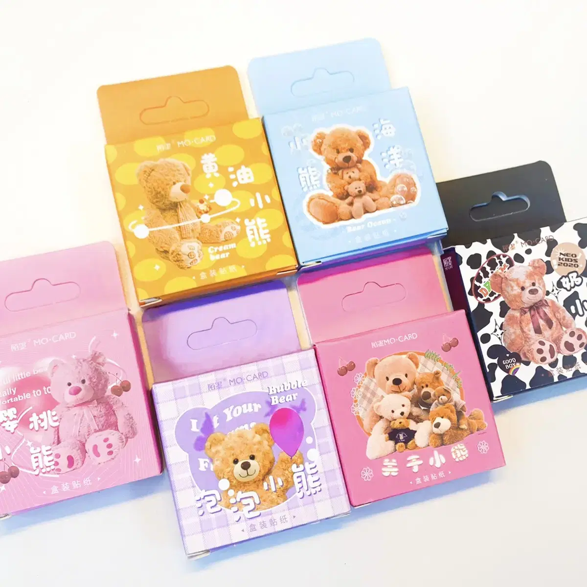 Emotional Daku Kitsch Sticker BearSticker Bear Sticker Pack