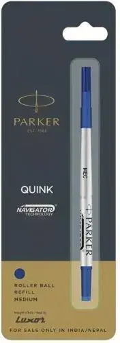 NEW 1pcs Parker Quink 정품 파랑 볼펜 잉크 카트리지