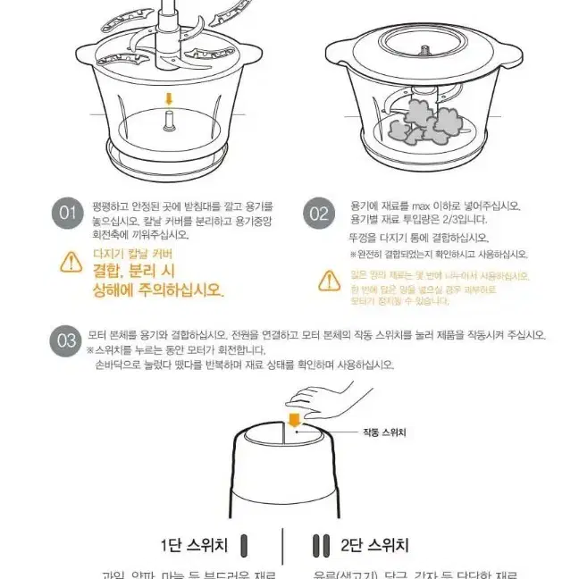 새상품 쿠비녹스 만능 다지기(박피기포함) MR-2030HM