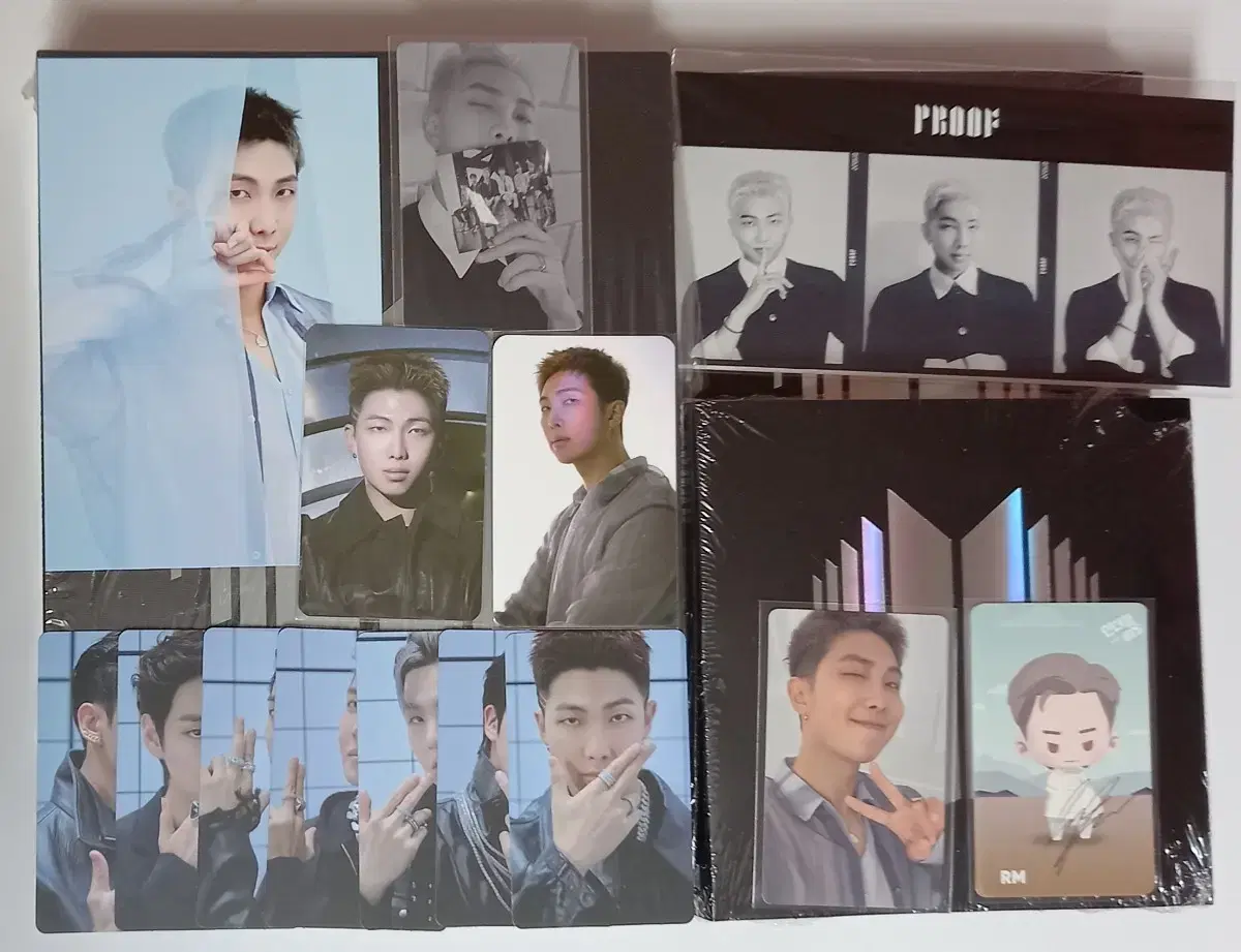 Bangtan BTS Proof album rm photocard 8-piece set