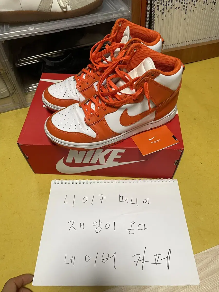 Nike Dunk High Syracuse (Orange Blaze)270