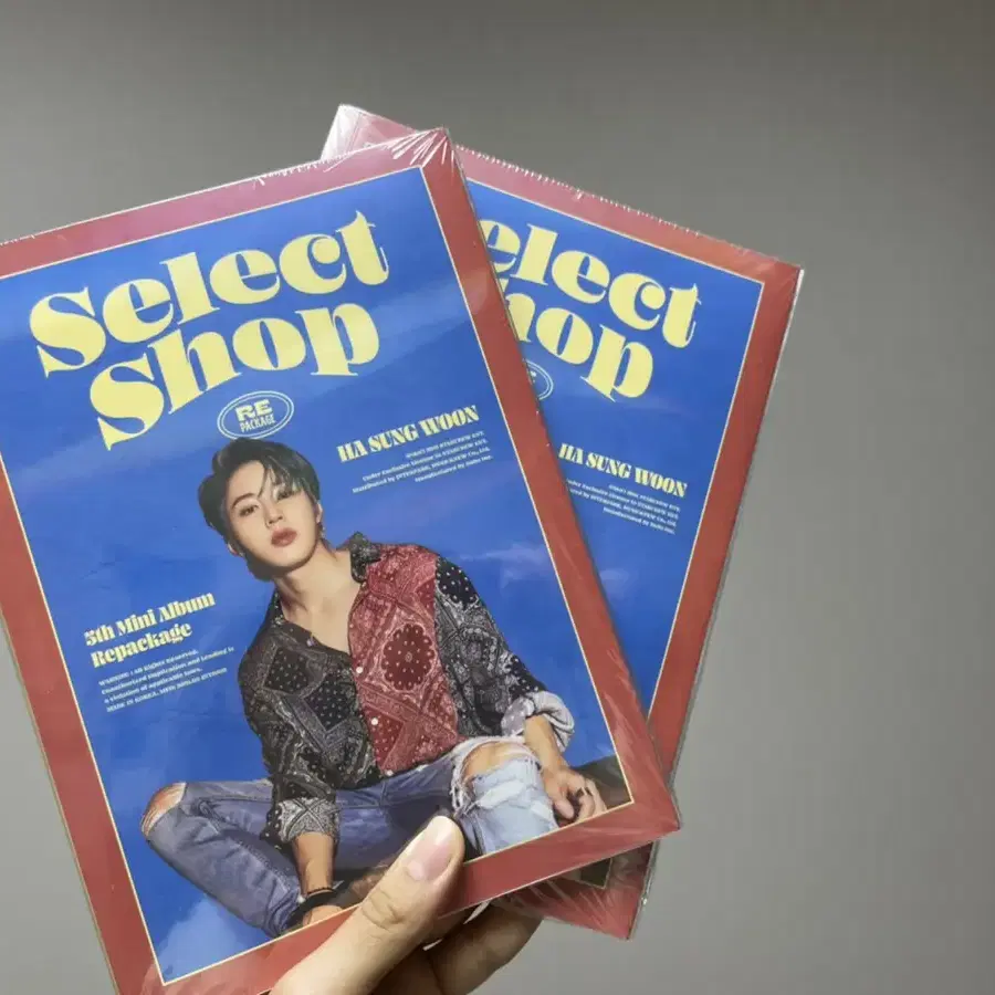 하성운 Select Shop 5집 리패키지 미니앨범