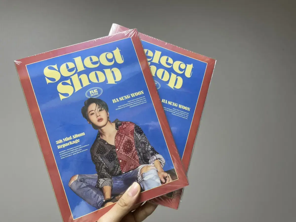 하성운 Select Shop 5집 리패키지 미니앨범