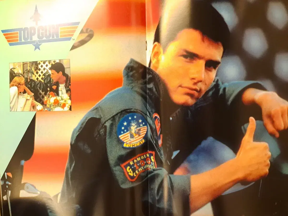 톰크루즈 Tom Cruise 탑건 Top Gun 일본 영화 프로그램