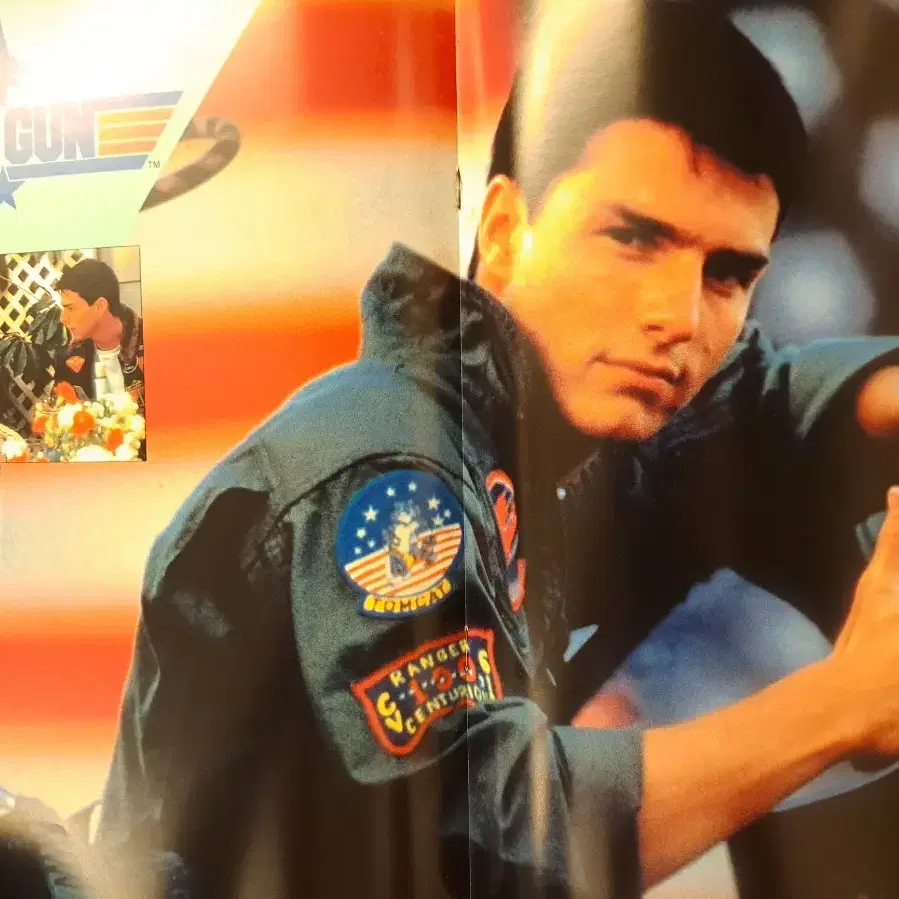 톰크루즈 Tom Cruise 탑건 Top Gun 일본 영화 프로그램