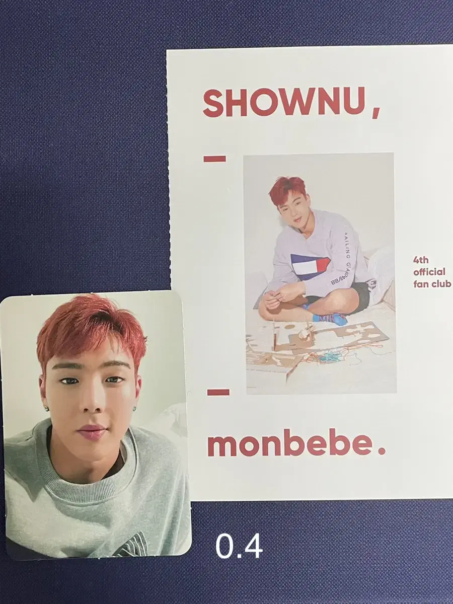 Monsta X 4th kit photocard