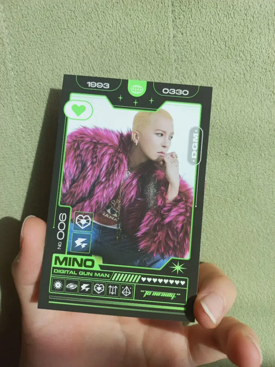 Maino To infinity special photocard