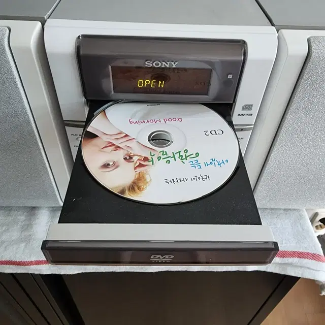 소니 DVD CD플레이어 cmt-sx2d