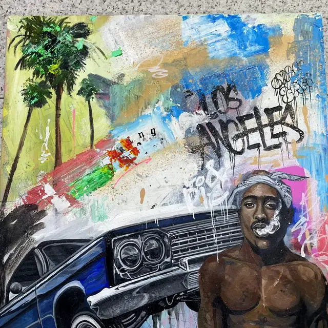 Oil Painting on Canvas [2pac]