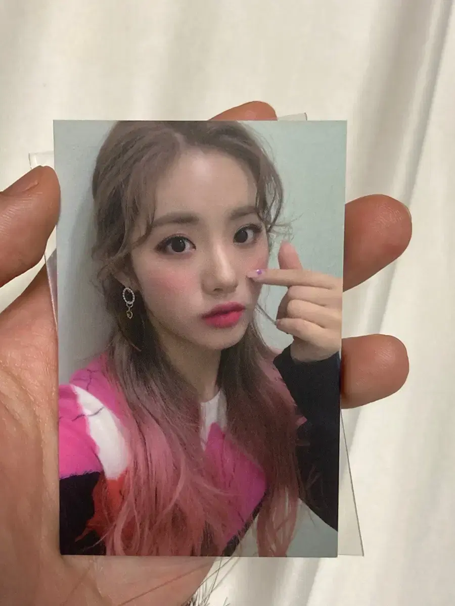 Fromis 9 park jiwon lovebomb photocard