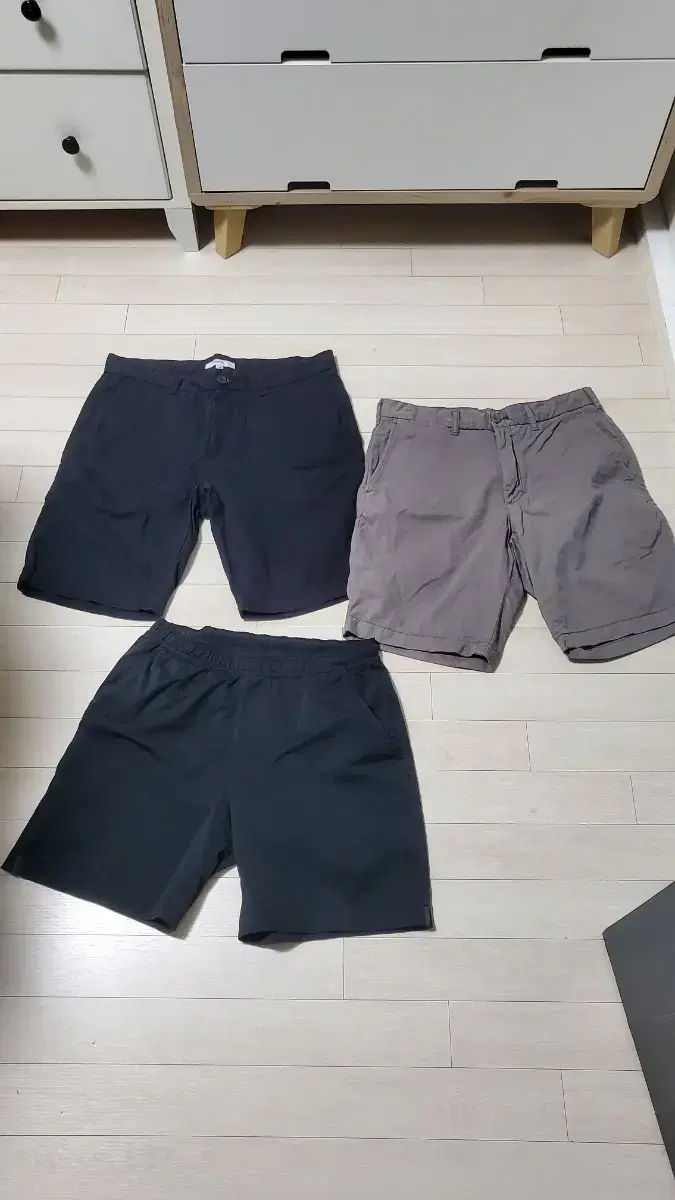 [S]Top Ten,H&M,Uniqlo - Shorts (3 pieces)