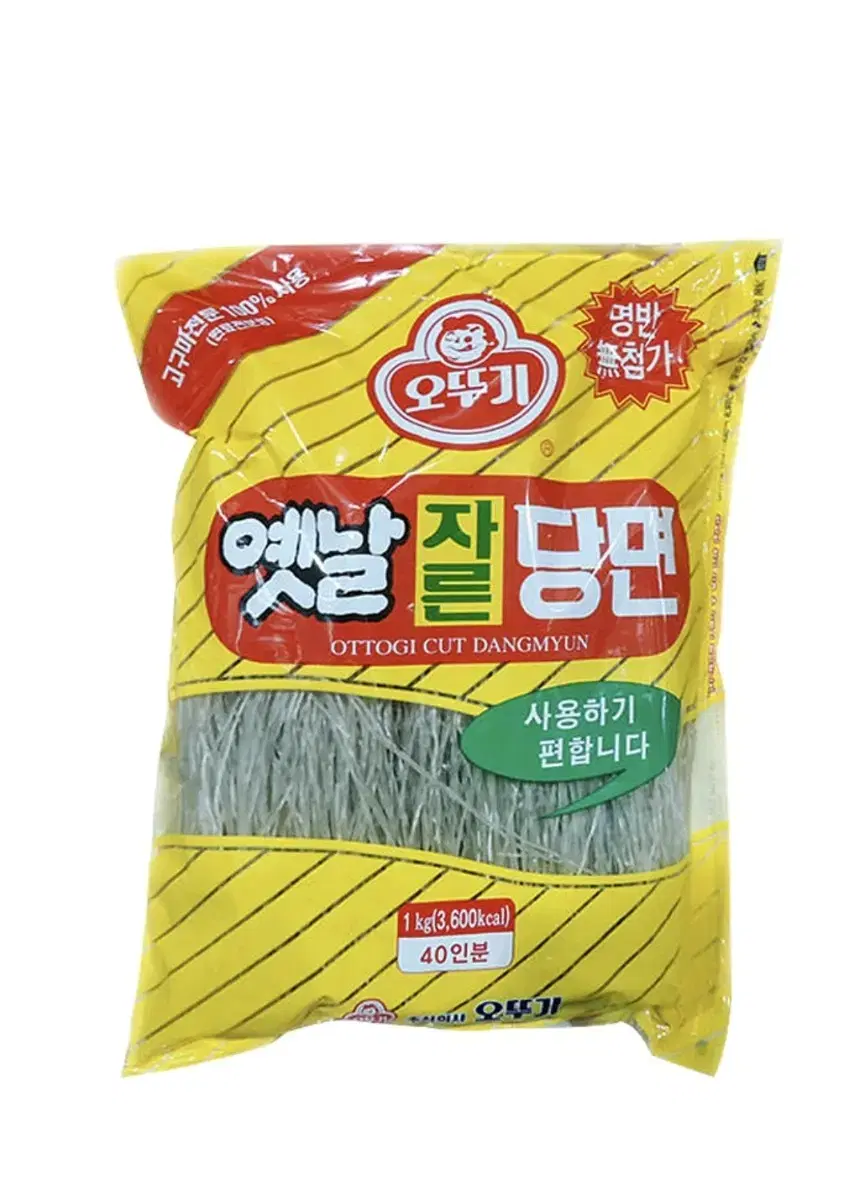 오뚜기 옛날 자른당면 1kg 무료배송 당면 잡채