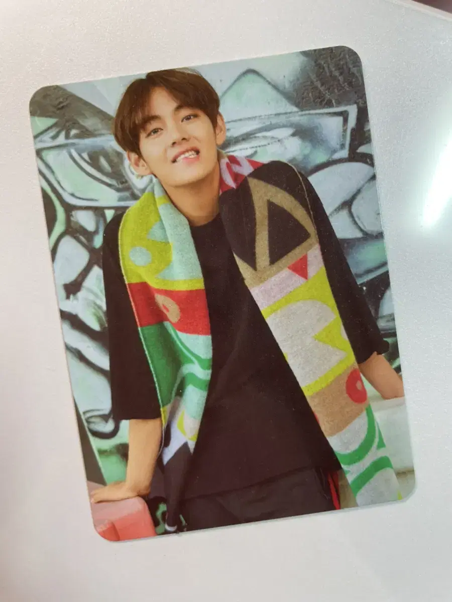 BTS 2017 season's greetings seasons greetings v Taehyung photocard