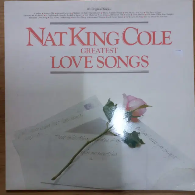 Lp중고 NAT KING COLE 냇 킹콜 음반 판매합니다.