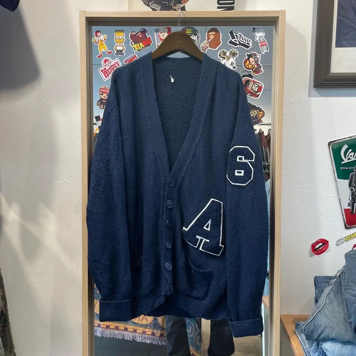 Vintage Letterman Cardigan 2XL