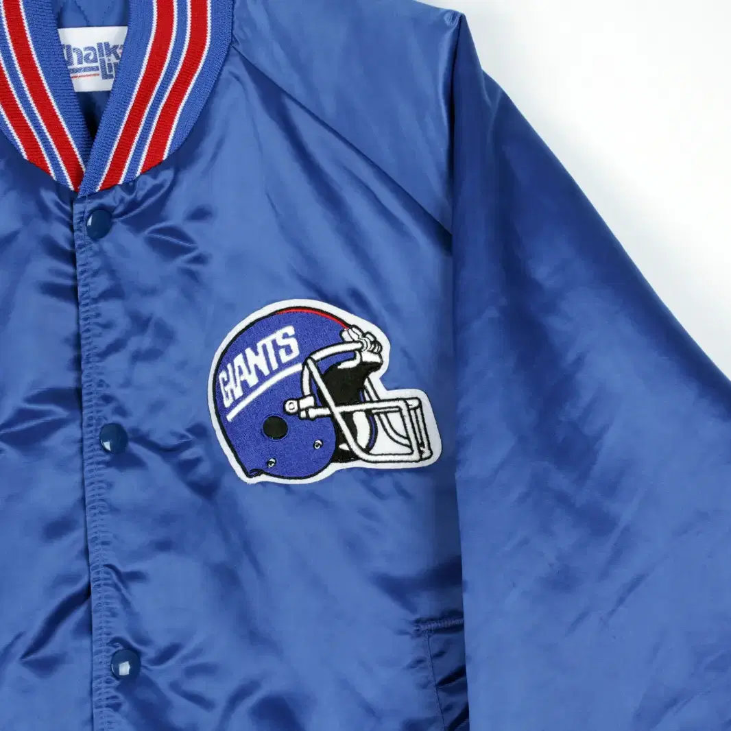 [L]80s Chalk Line NFL 자이언츠 바시티자켓