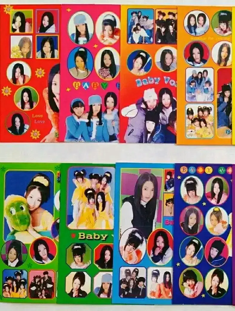 BabyBox sticker set / Classic Star Goods Daku old photo photocard poster