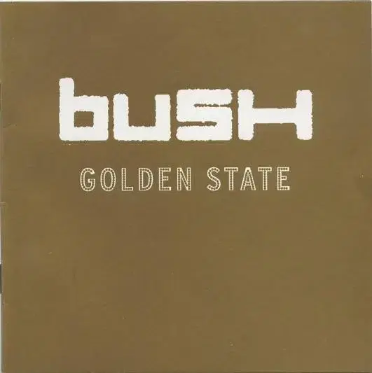 Bush 부쉬 Golden State 앨범 시디 CD