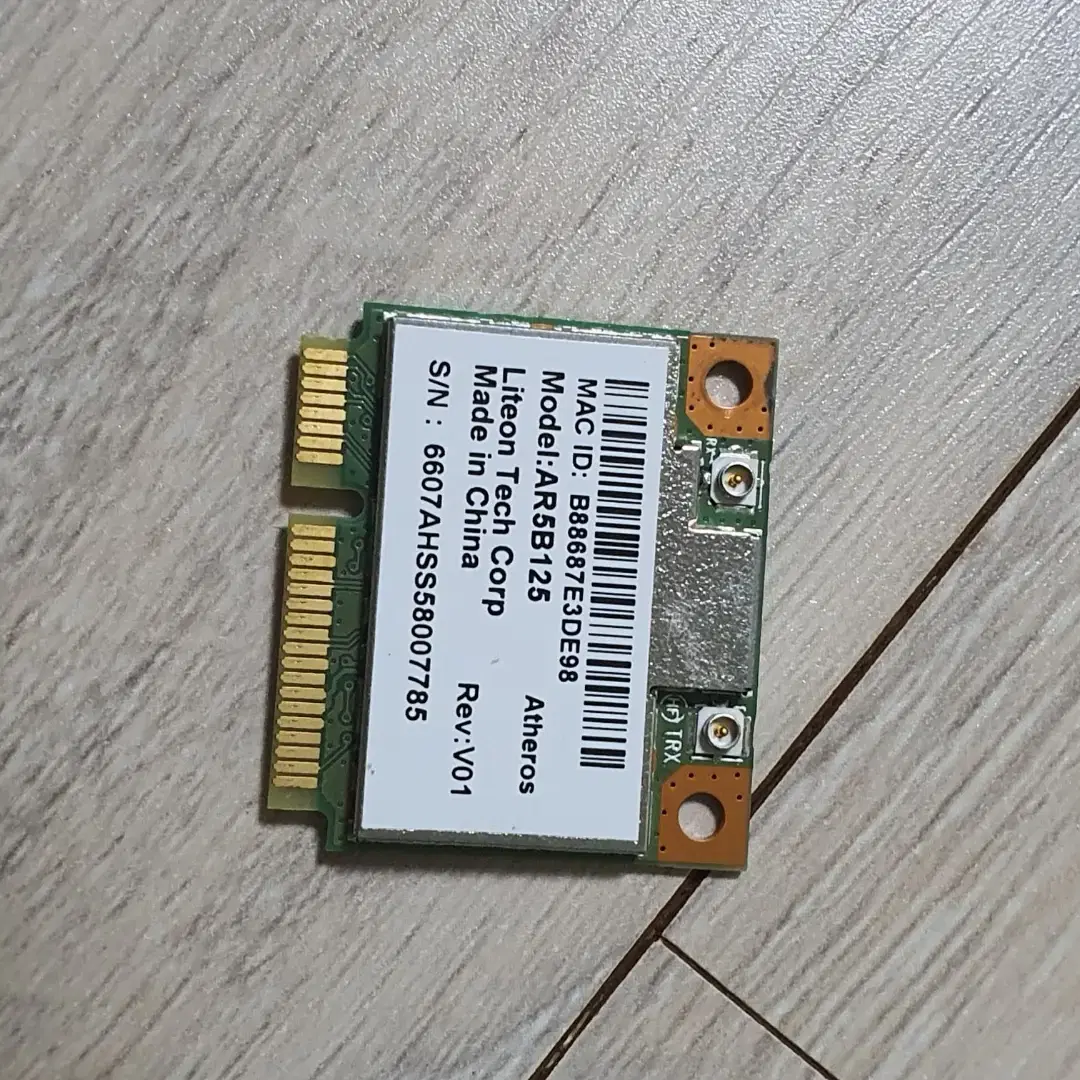 무선 와이파이 수신기 Half Mini PCI-E 무선 랜카드