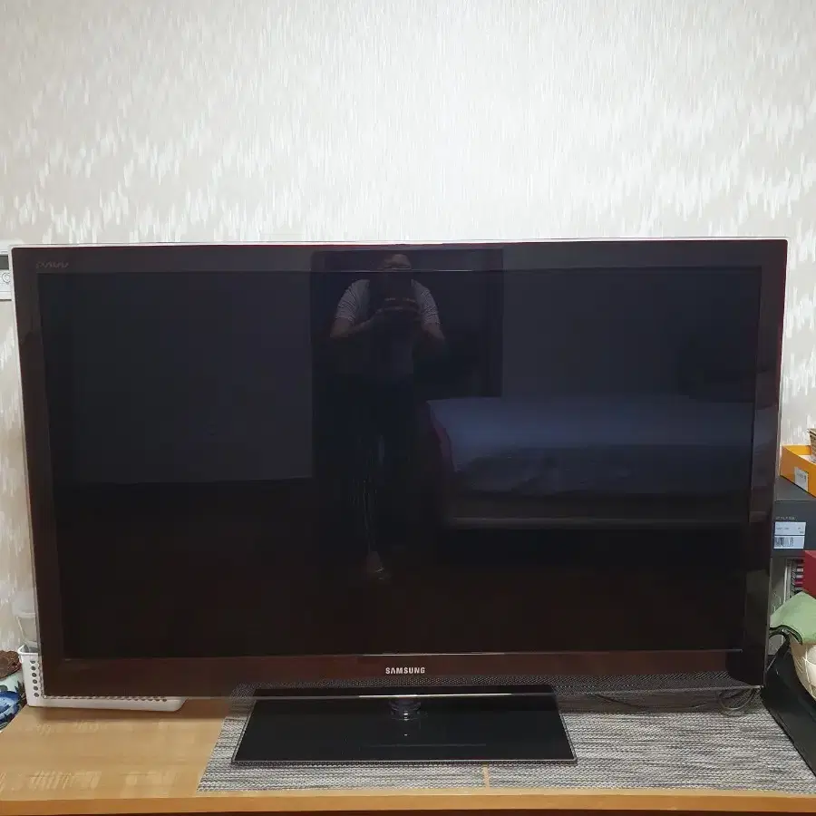 삼성 LED tv 및 받침대 장식장