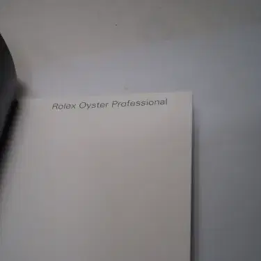 로렉스 Oyster Professional 미사용품 북렛