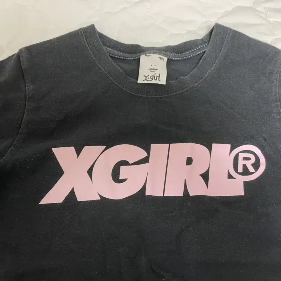 x-girl 엑스걸 빈티지 반팔