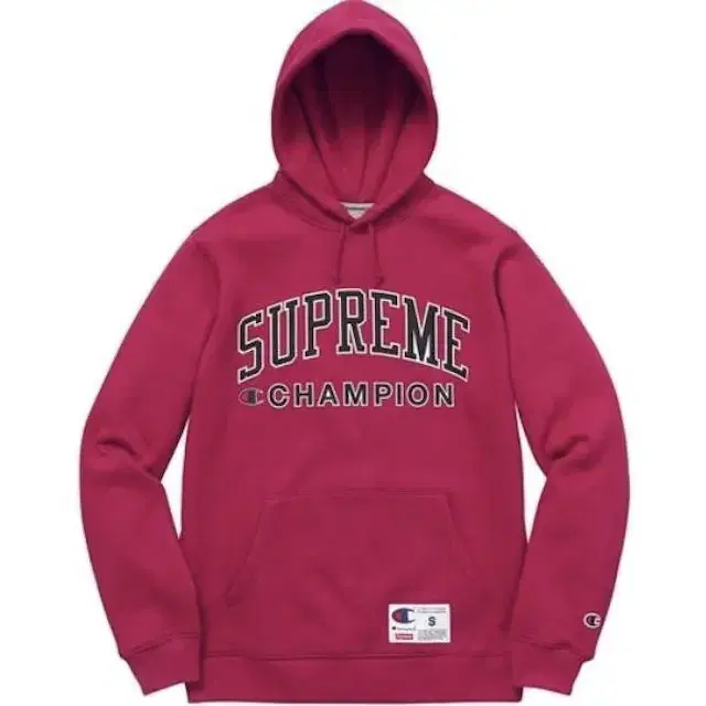 [M]Supreme X Champion Hoodie