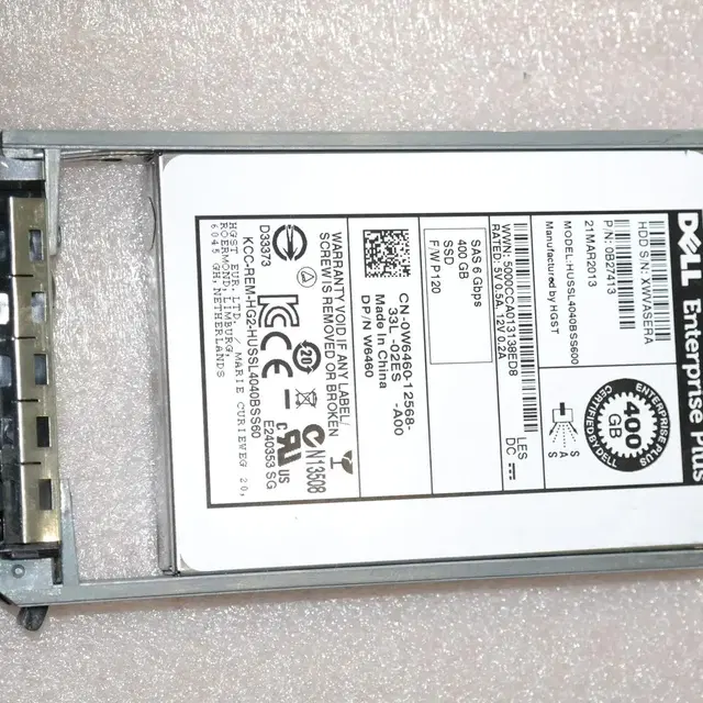 HGST SLC SAS SSD HUSSL4040BSS600 400GB