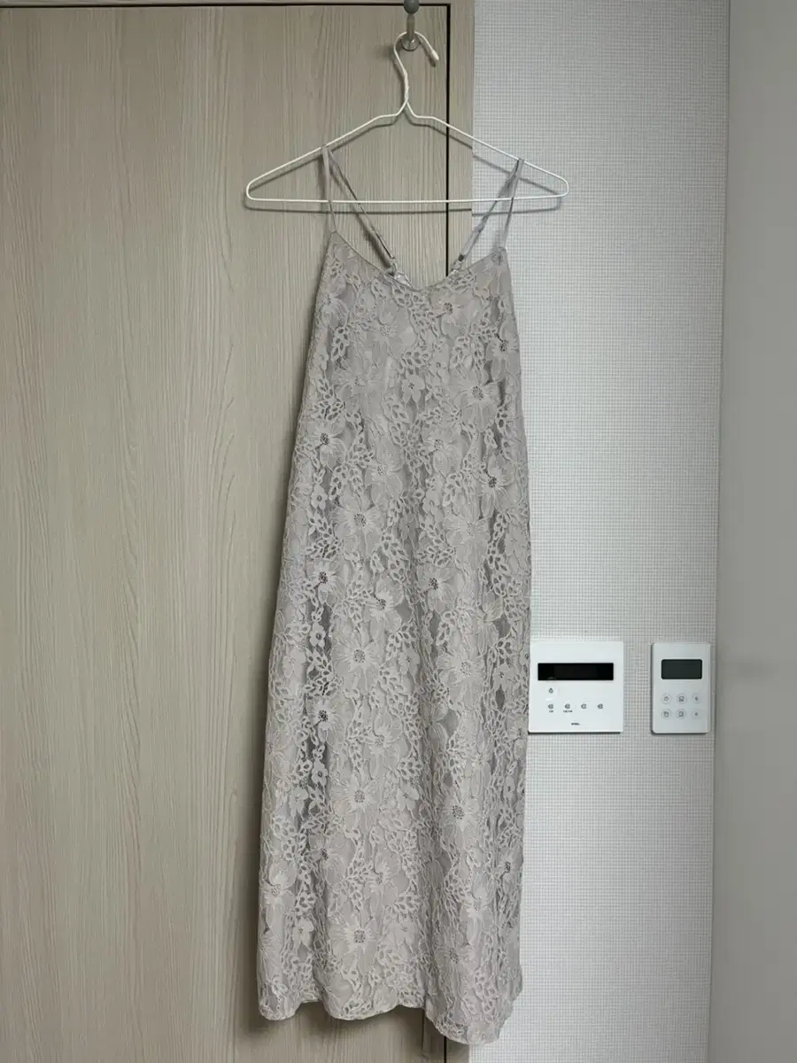 Flower gray vintage laces ONEPIECE party