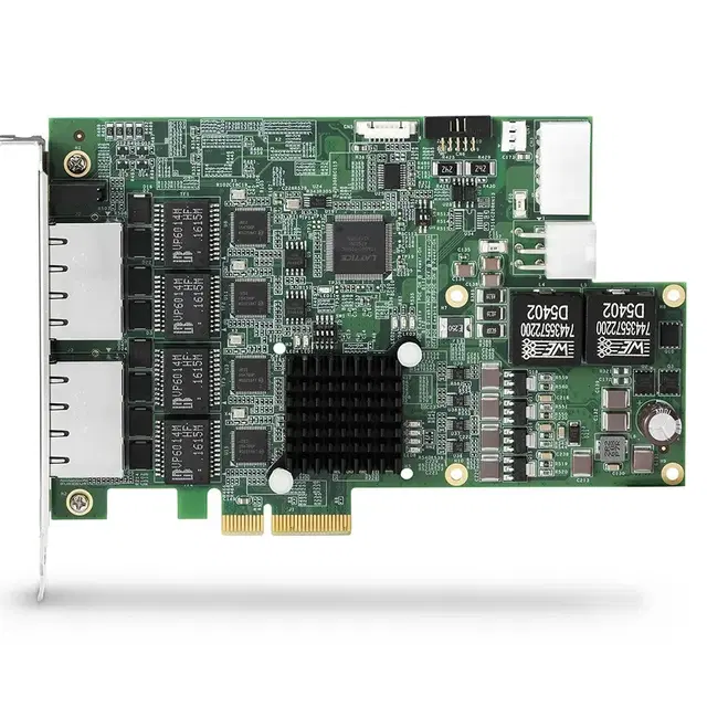 ADLINK PCIe-GIE74P 프레임 그래버/이더넷 포트