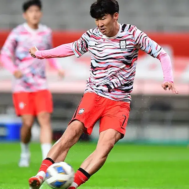 대한민국 축구대표팀 국가대표 선수지급용 국대 트레이닝 프리매치탑