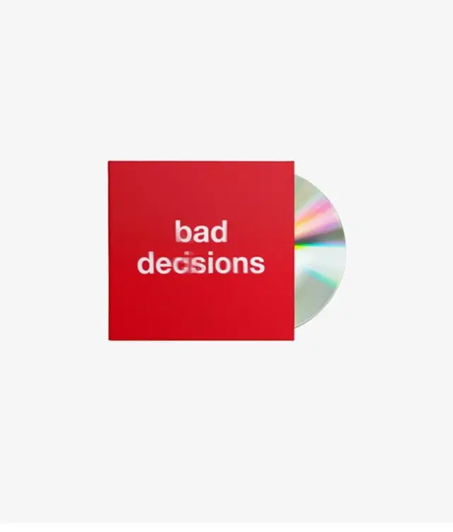 방탄앨범 bad decisions (미개봉)