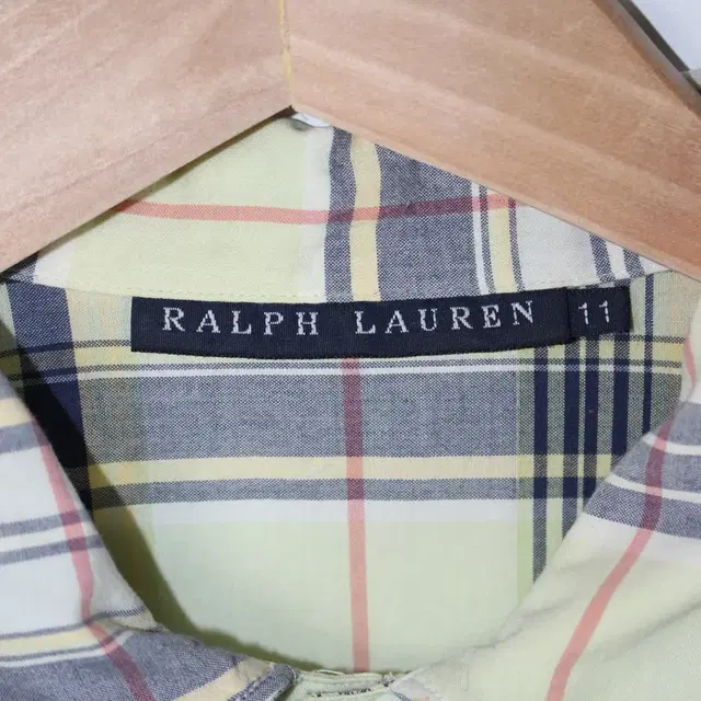 RALPH LAUREN 체크셔츠 블라우스 [22082420]