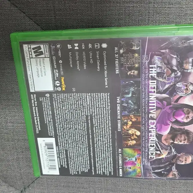 XBOX  XSX 모탈컴뱃 11  판매합니다