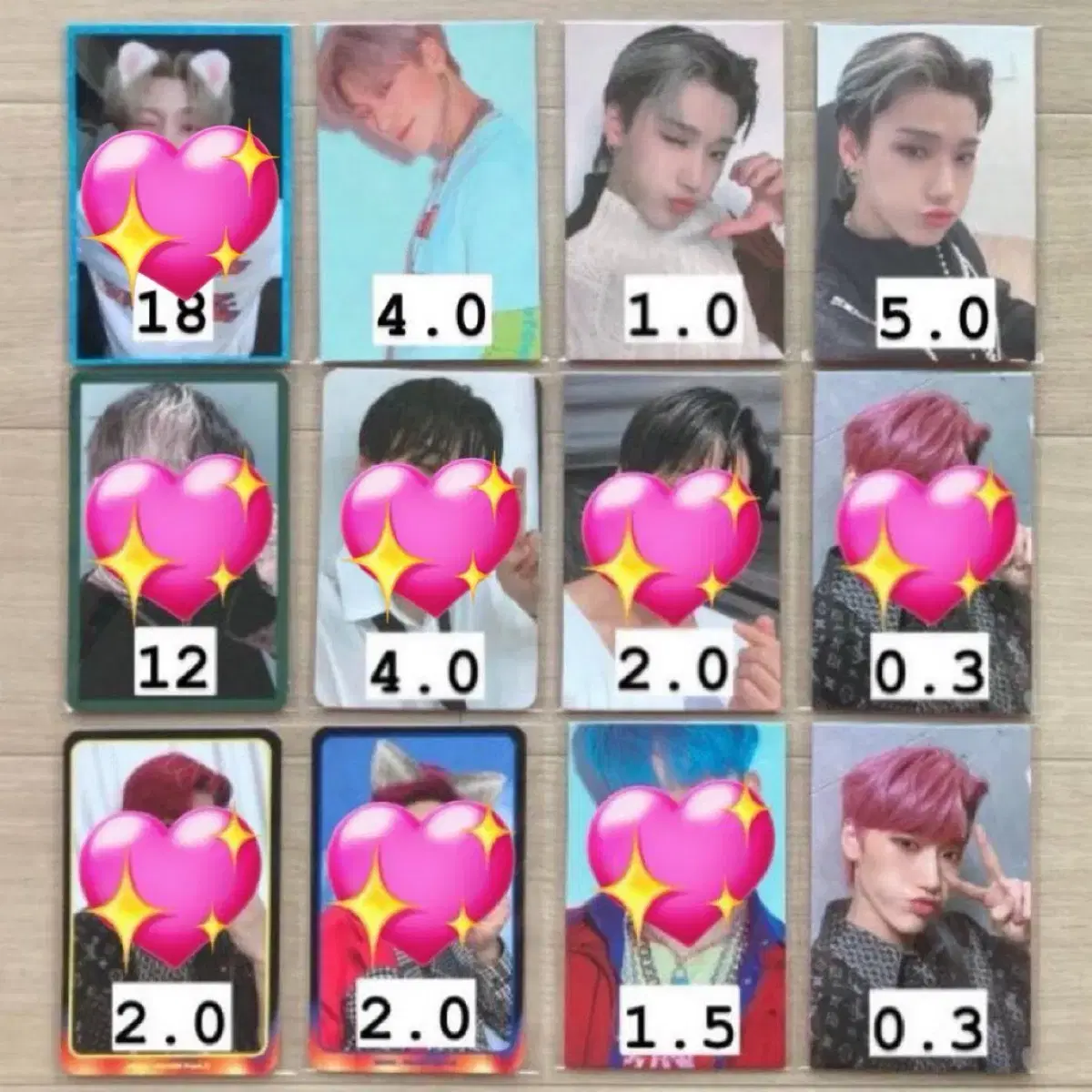 ATEEZ ATEEZ san choi san broadcast photocard unreleased photocard wts sell 