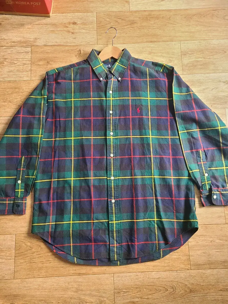 90s POLO Polo Button Down BLAKECheck Shirt